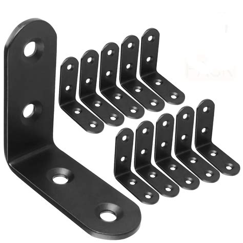 metal brackets to connect 2 2x4 in a row|angle metal for mounting shelves.